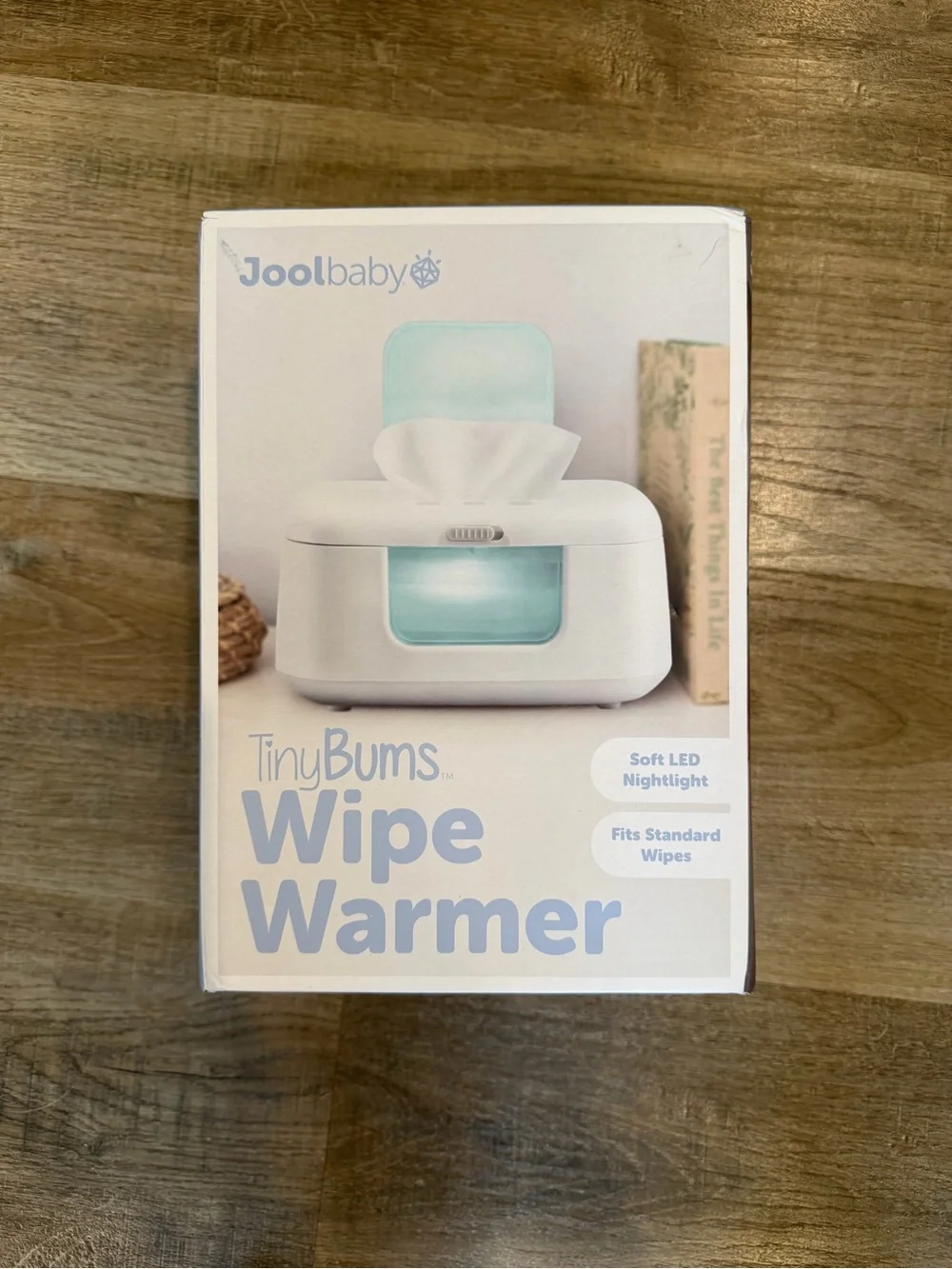 White and Light Blue Wipe Warmer